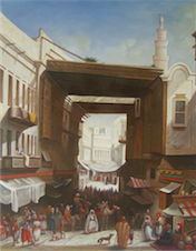 Arabian scenery , Foto to Painting