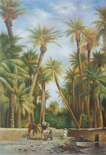Arabian scenery , Foto to Painting