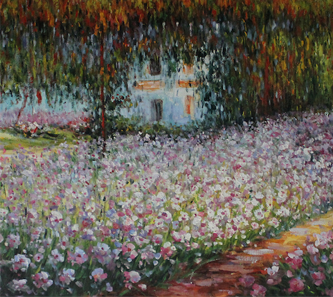 Irises in Monet's Garden
