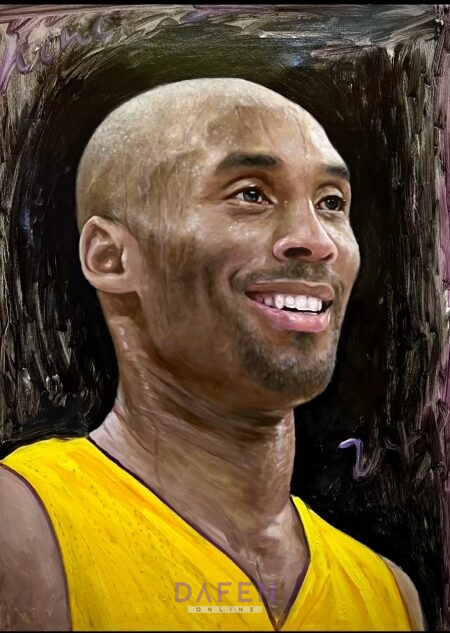 The first thing I do when I wake up in the morning is to paint Kobe - Yin Zhihui
